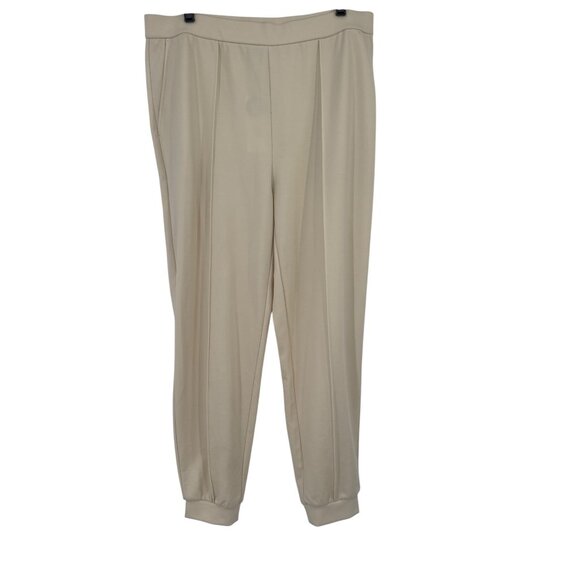 Eileen Fisher Womens Tencel Blend Pleated Pants Large - Picture 2 of 9